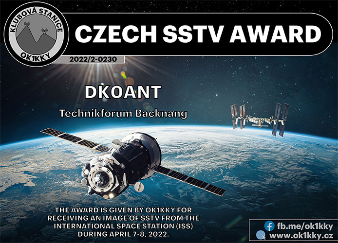 Czech SSTV Award